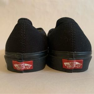 Vans Black Canvas Shoes - Like New!